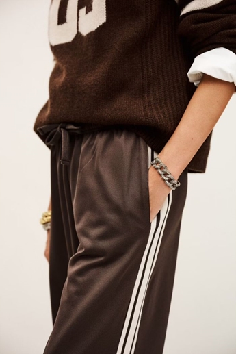 Ba&sh, JOSHUA jogging trousers, Chocolat